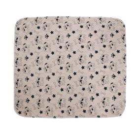 Three-layer Waterproof Pet Absorbent Pad (Option: Apricot-S)