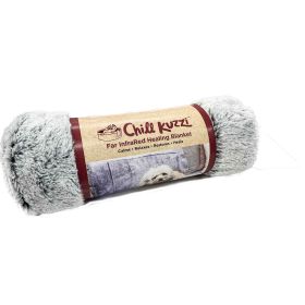 DGS Pet Products Chill Kuzzi FIR Blanket Medium Blue 30" x 40" x 0.5" (Color: Grey, size: medium)