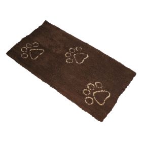 DGS Pet Products Dirty Dog Doormat Runner Almond 60" x 30" x 2" (Color: Almond)